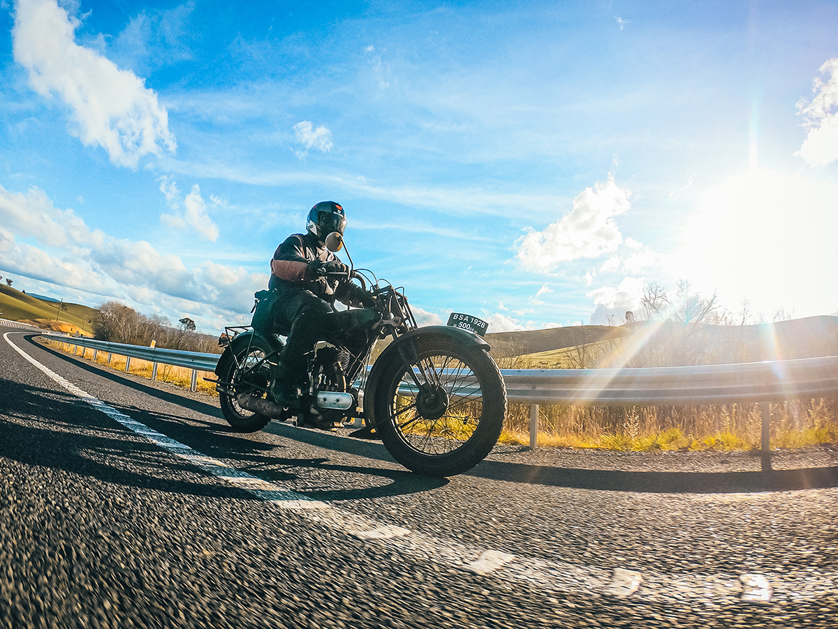 vintage motorcycle gopro photo victoria