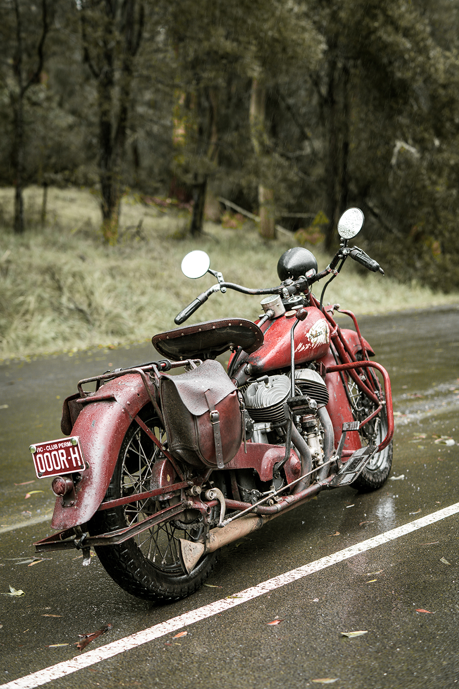 vintage indian motorcycle