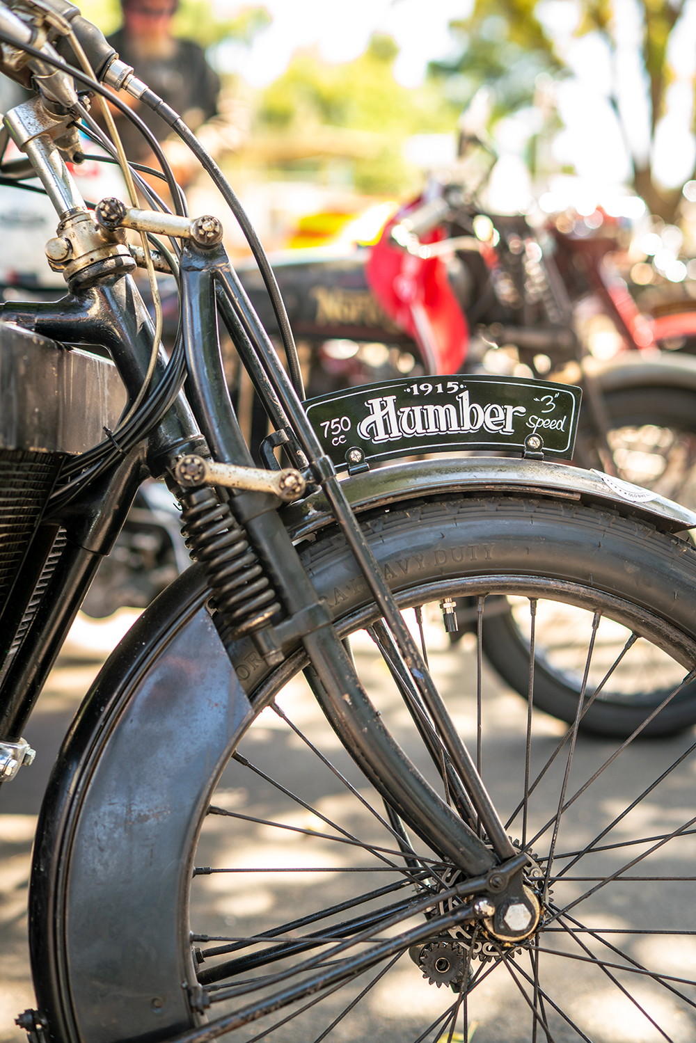 vintage humber motorcycle
