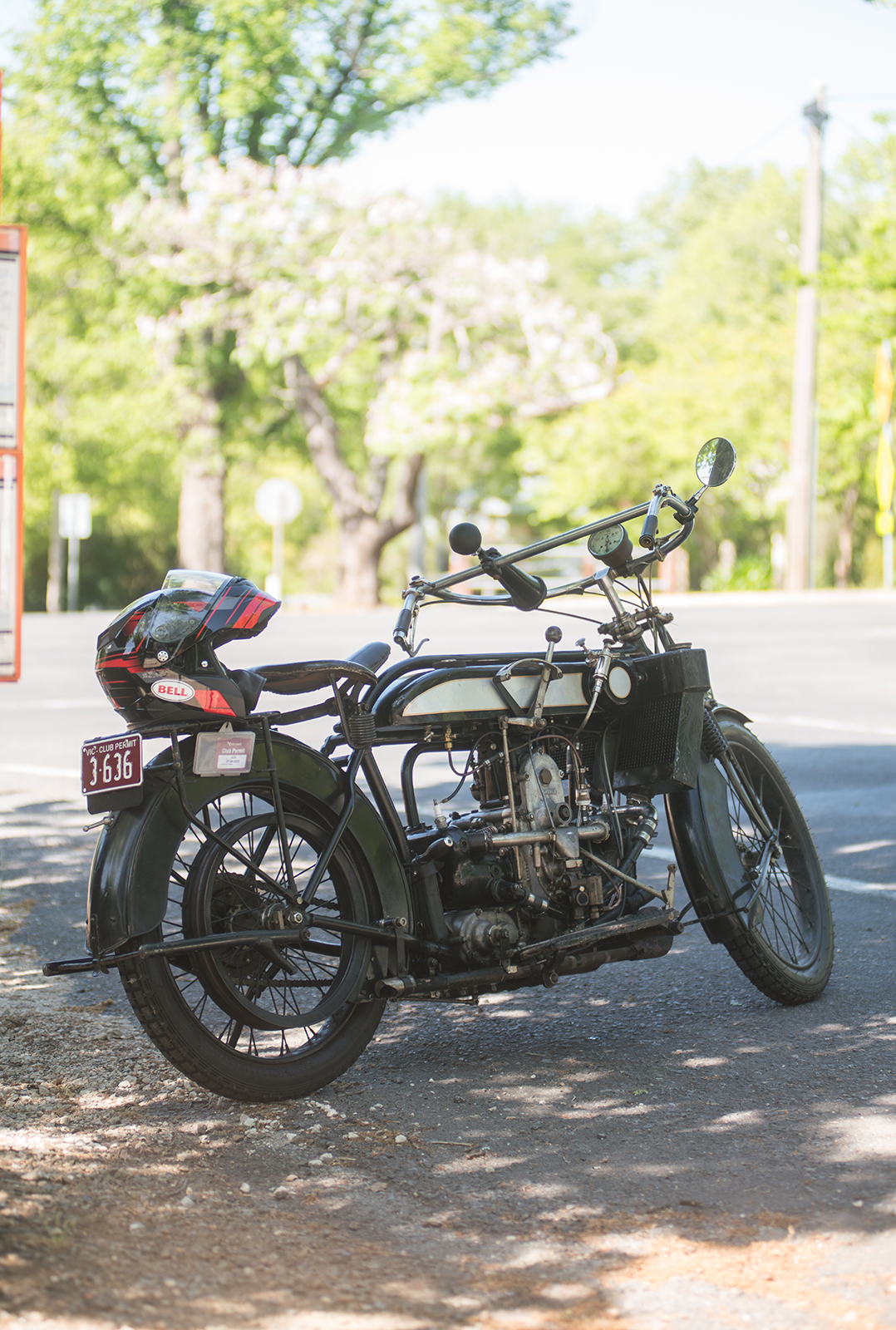 vintage motorcycle