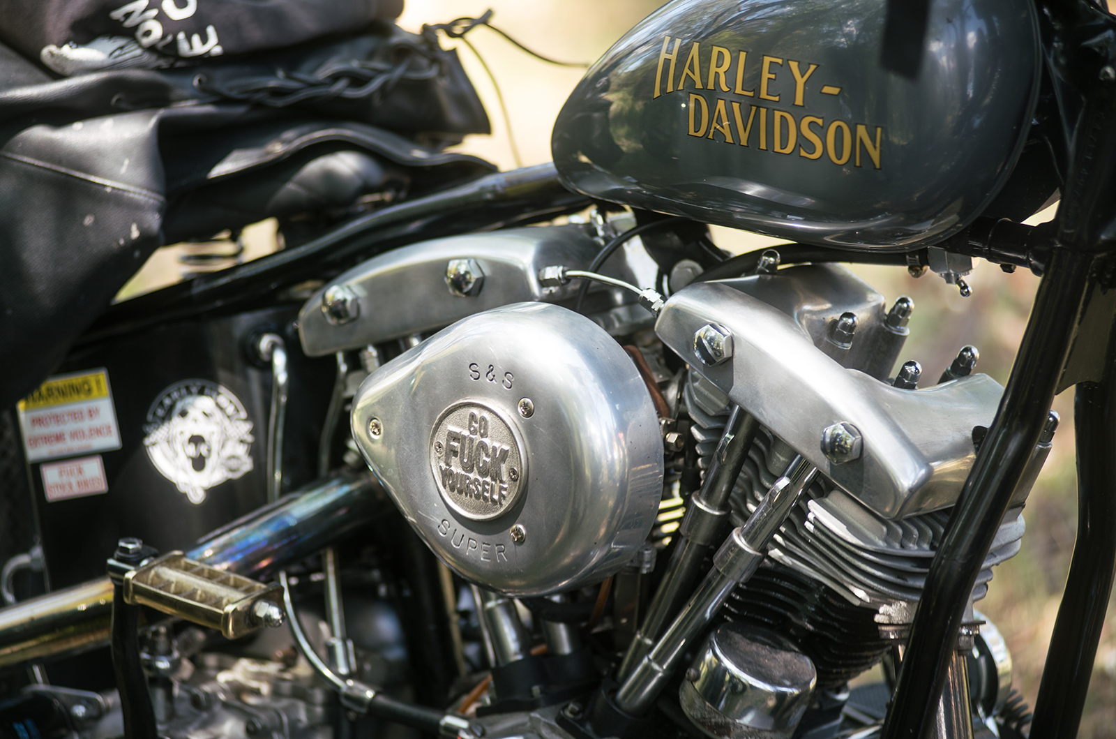 harley davidson shovelhead motorcycle