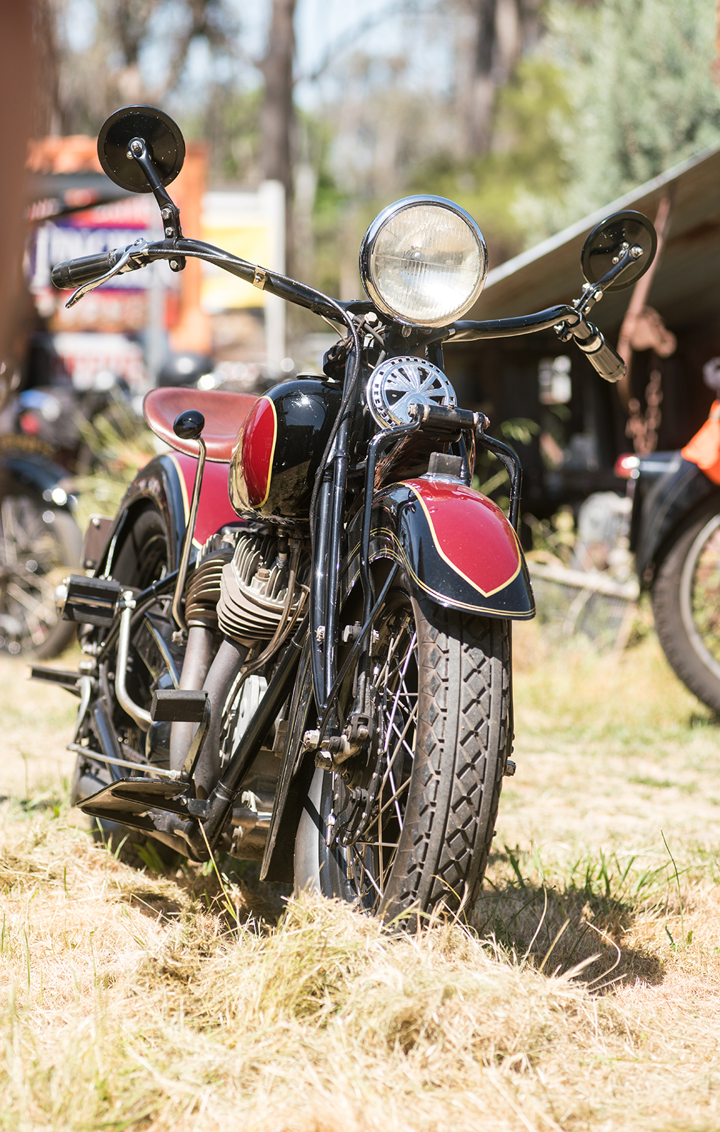 vintage indian motorcycle