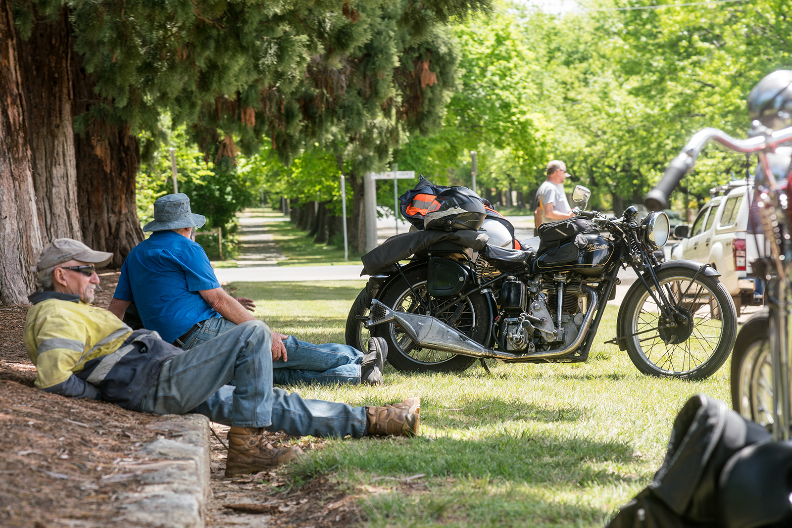 vintage motorcycle beechworth