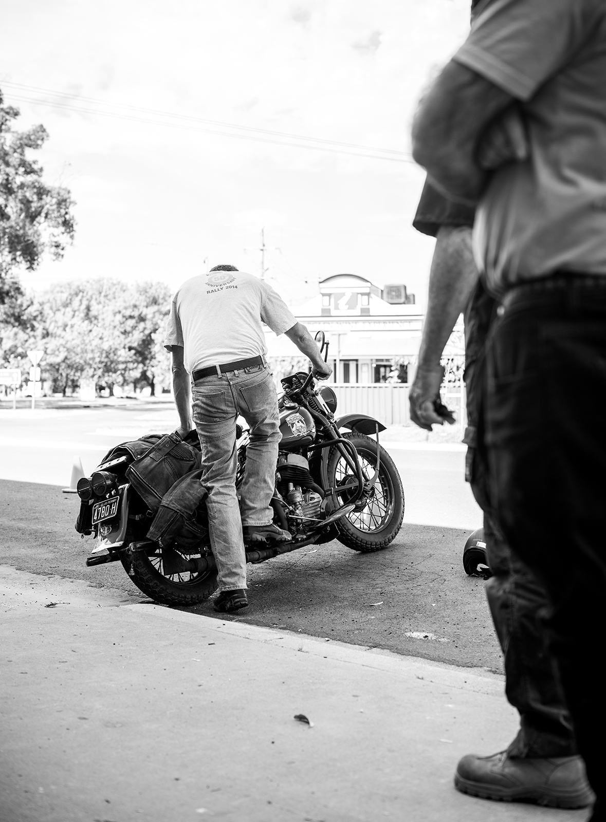 vintage motorcycle rutherglen