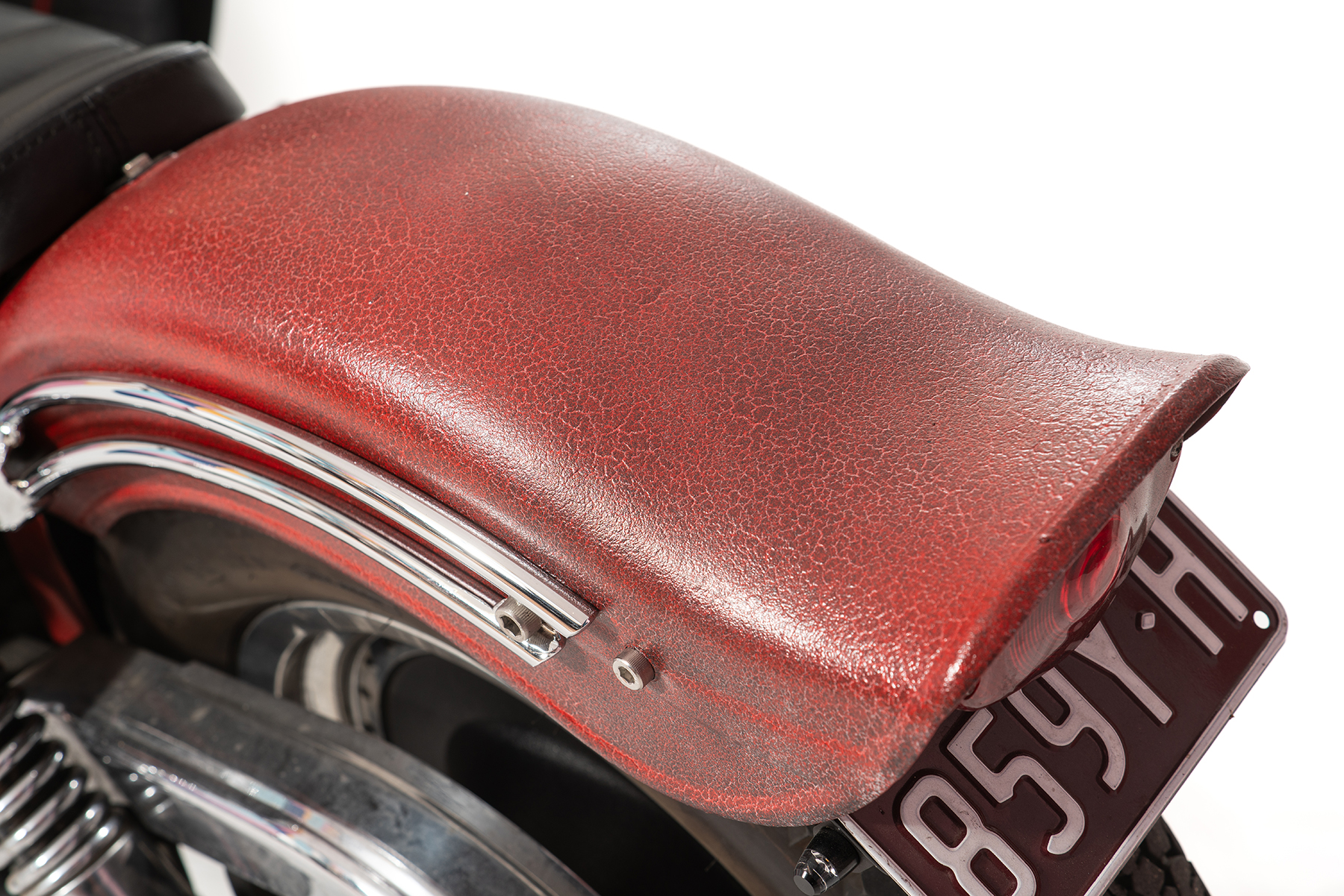 harley davidson shovelhead red