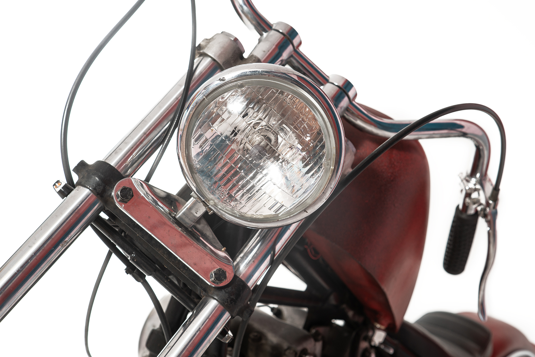 harley davidson shovelhead red