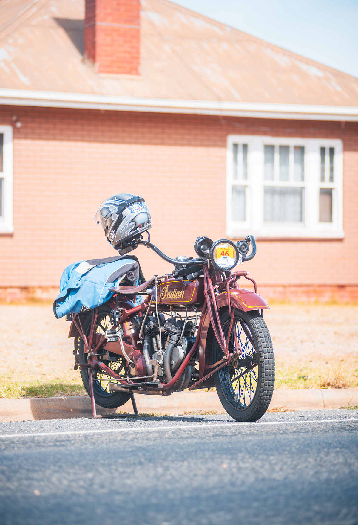 vintage indian motorcycle