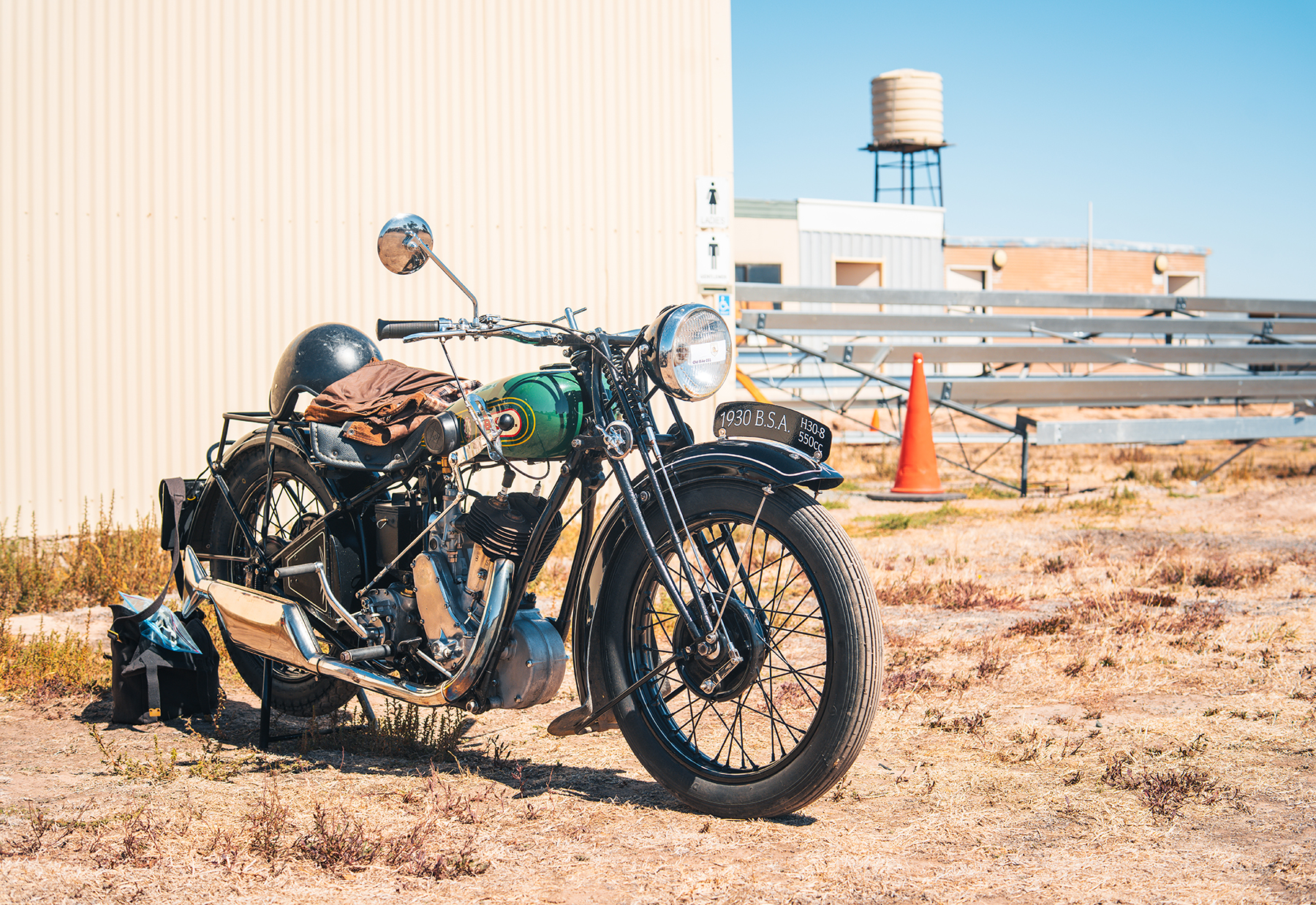 vintage bsa motorcycle