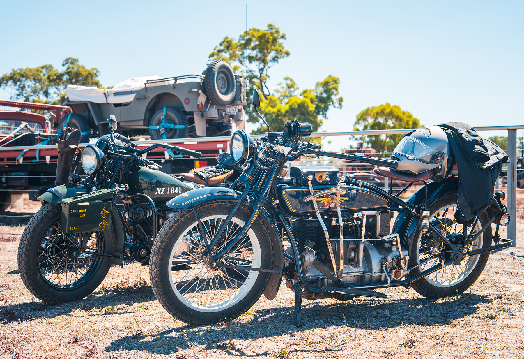 vintage henderson motorcycle